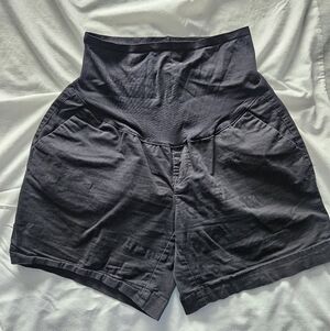 Maternity Black Shorts 8